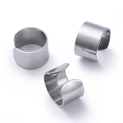Tarnish Resistant Unisex 304 Stainless Steel Cuff Earrings
