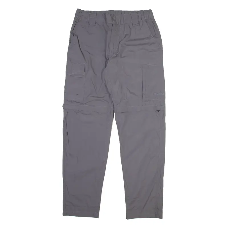KILIMANJARO Detachable Legs Mens Trousers Grey Regular Tapered W30 L31
