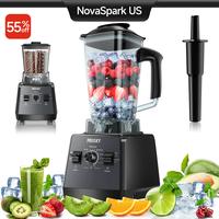 Prasky Pro 3L/102oz Blender, 2 Cups Smoothies Blenders, PRASKY Max.2400Watts/1000Watts Blender and Grinder Combo 25000RPM Pow...
