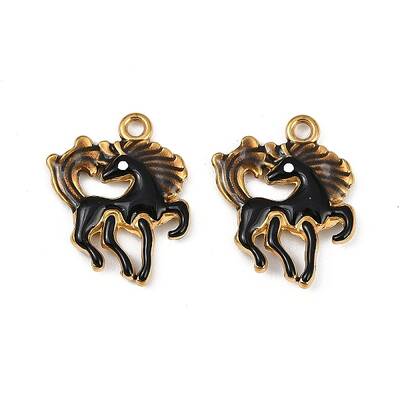 304 Stainless Steel Enamel Pendants