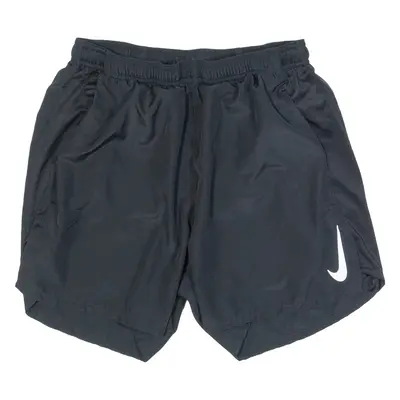 NIKE Womens Sports Shorts Black Relaxed M W26