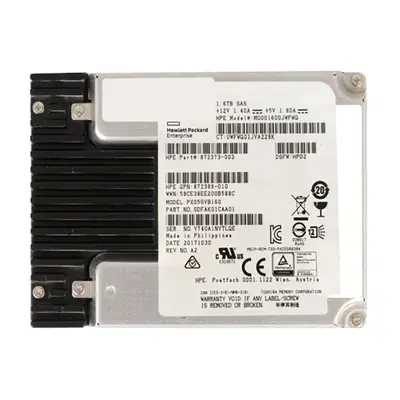 HP MO001600JWFWQ | 1.6TB SAS 12Gb/s Mixed Use SFF 2.5-Inch Solid State Drive