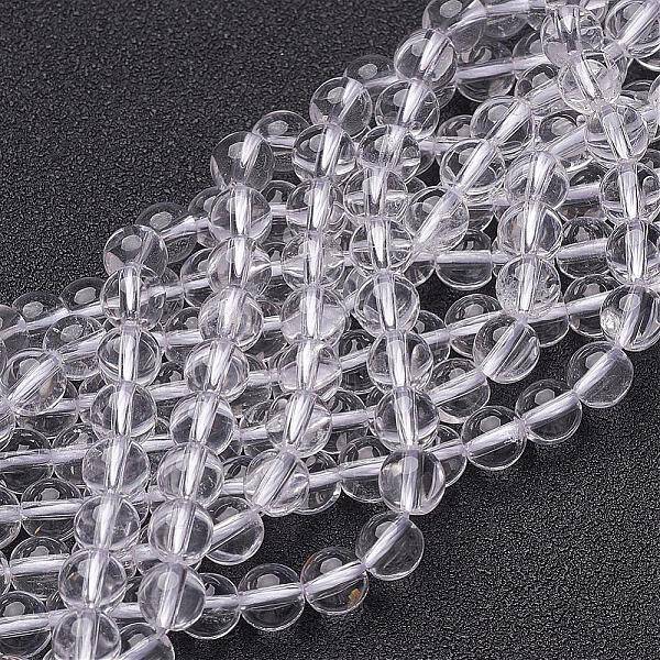 Natural Grade A Quartz Crystal Beads Strands