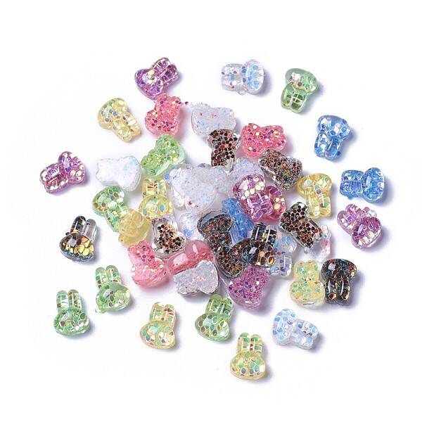 Bunny Resin Cabochons