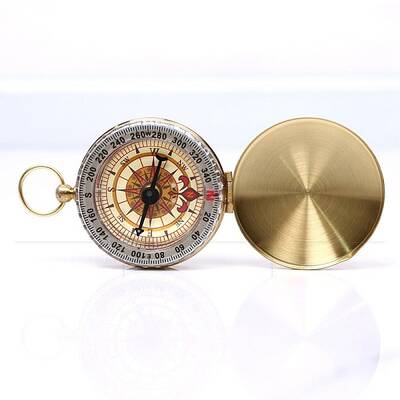 Brass Luminous Compass