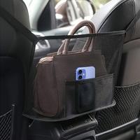 Car Seat Back Organizer, Waterproof Car Seat Back Storage Bag with Tablet Pocket, Anti-slip Car Organizer for Phones, Purses,...