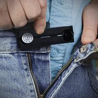 Elastic Jeans Waist Buckle, 1/10/20pcs Adjustable Waistband Buckle, Waistband Extenders with Elastic Band for Waistline, Home...