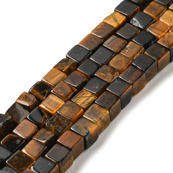Natural Tiger Iron Beads Strands
