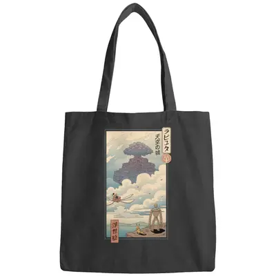 Castle In The Sky Ukiyo Bags, Ghibli Bags