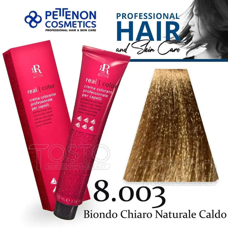 Pettenon Rr Line Tintura Crema Colore 100 Ml 8.003
