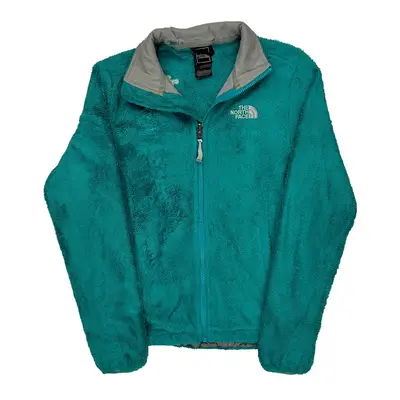 The North Face Fleece Jacket - Small Blue Polyester