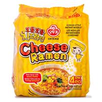 Ottogi Cheese Ramen 4pk - Creamy Korean Instant Noodles Food Pansit Chewy