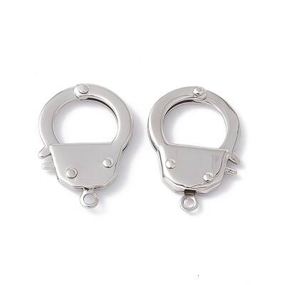 Tarnish Resistant 304 Stainless Steel Handcuff Clasps