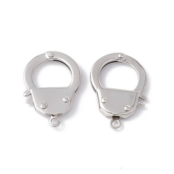 Tarnish Resistant 304 Stainless Steel Handcuff Clasps