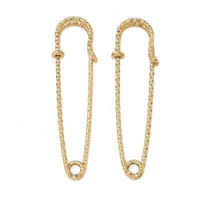 304 Stainless Steel Safety Pins Brooch Findings