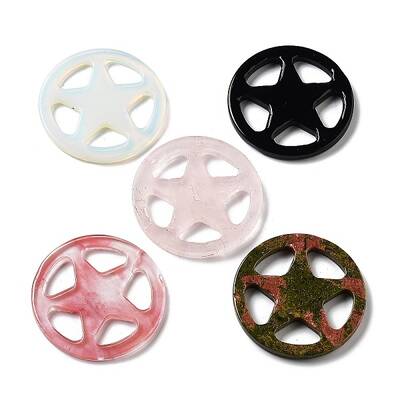 Natural & Synthetic Mixed Gemstone Cabochon