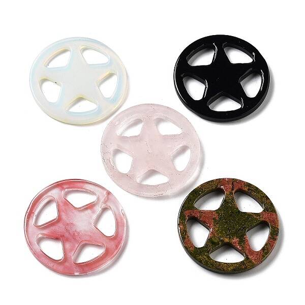Natural & Synthetic Mixed Gemstone Cabochon