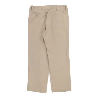 Dickies Trousers - 37W 29L Beige Cotton Blend