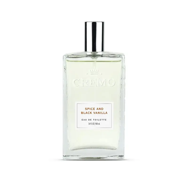 Cremo Spice & Black Vanilla Cologne Spray, Vanilla, 3.4 Fl Oz  Perfume