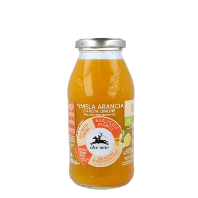 Alce nero Apple Orange Carrot Lemon Juice Alce Nero 500ml