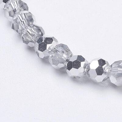 Electroplate Glass Beads Strands