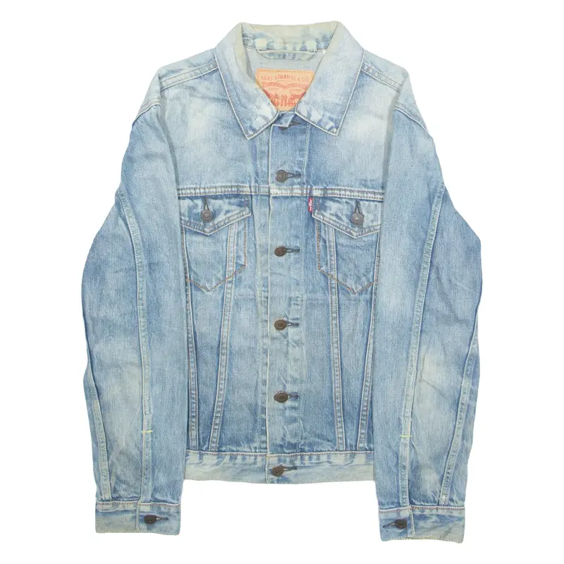 LEVI'S Mens Denim Jacket Blue S