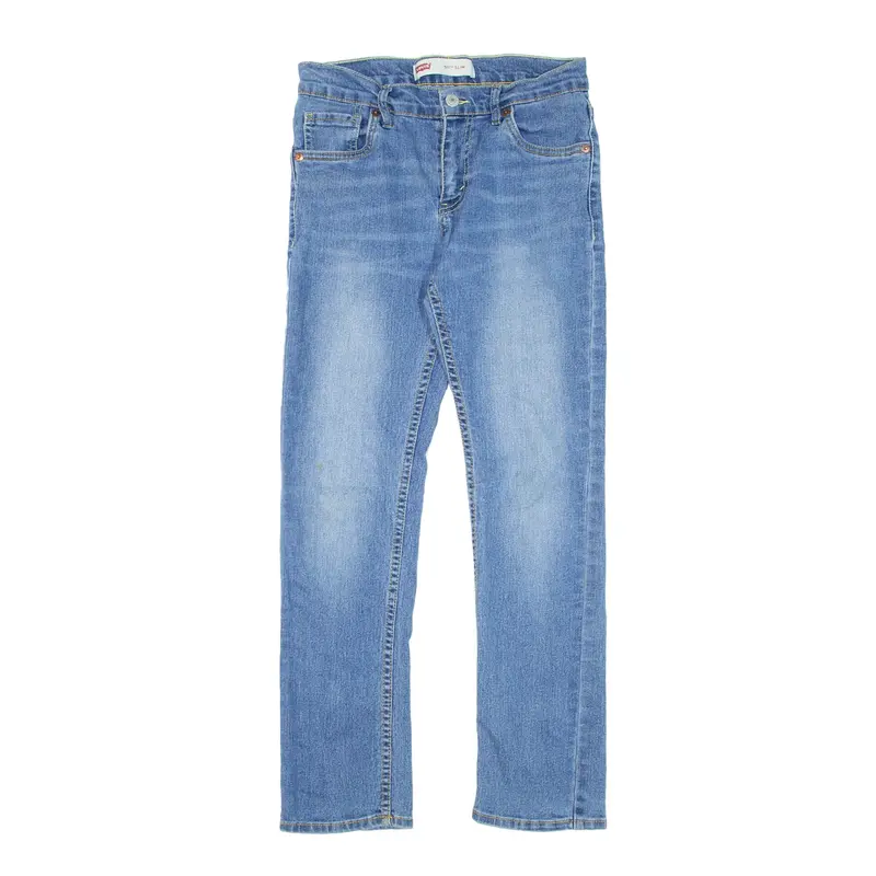 LEVI'S 511 Jeans Blue Denim Slim Straight Boys W27 L27