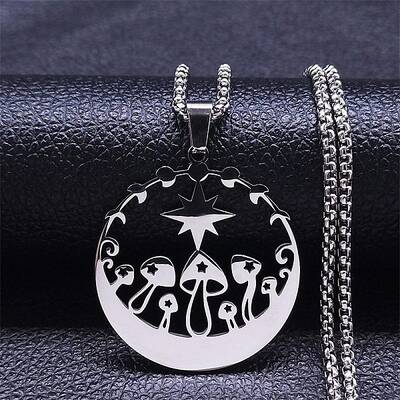 Non-Tarnish 304 Stainless Steel Pendant Necklaces