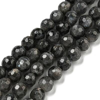 Natural Larvikite Beads Strands