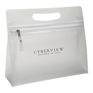 150 Promotional Diva Vanity Bag - Sandblasted PVC
