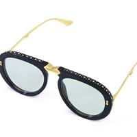 City Sunglasses-Clear lens women Beaded