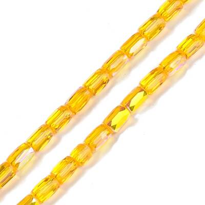 Electroplate Glass Beads Strands