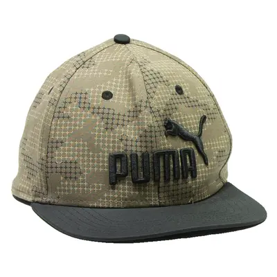 PUMA Mens Snapback Cap Brown Diamond L