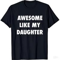Funny Fathers Day Awesome Dad Graphic Tees Mens Funny T Shirts Cool Tees Soft Stylish Casual Menswear Dad Joke Apparel Cotton...