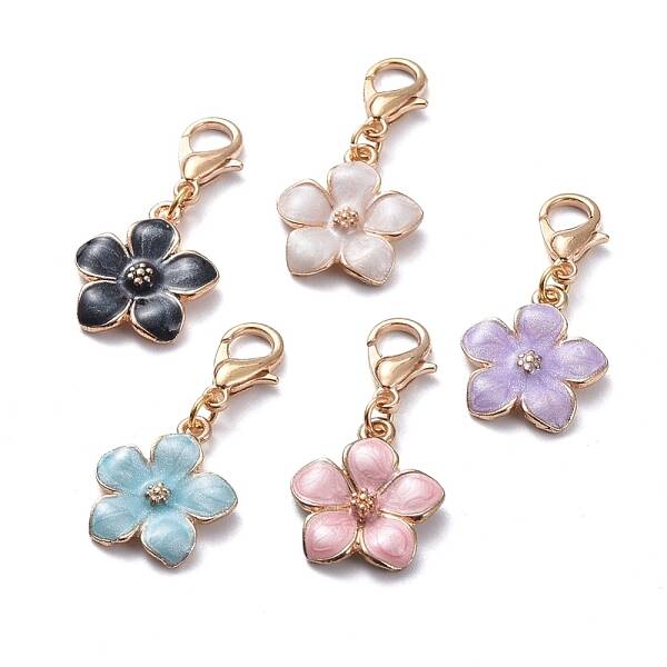 Golden Plated Zinc Alloy Pendants