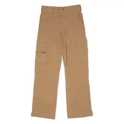 BELTUS Cargo Womens Trousers Brown Regular Straight W28 L29