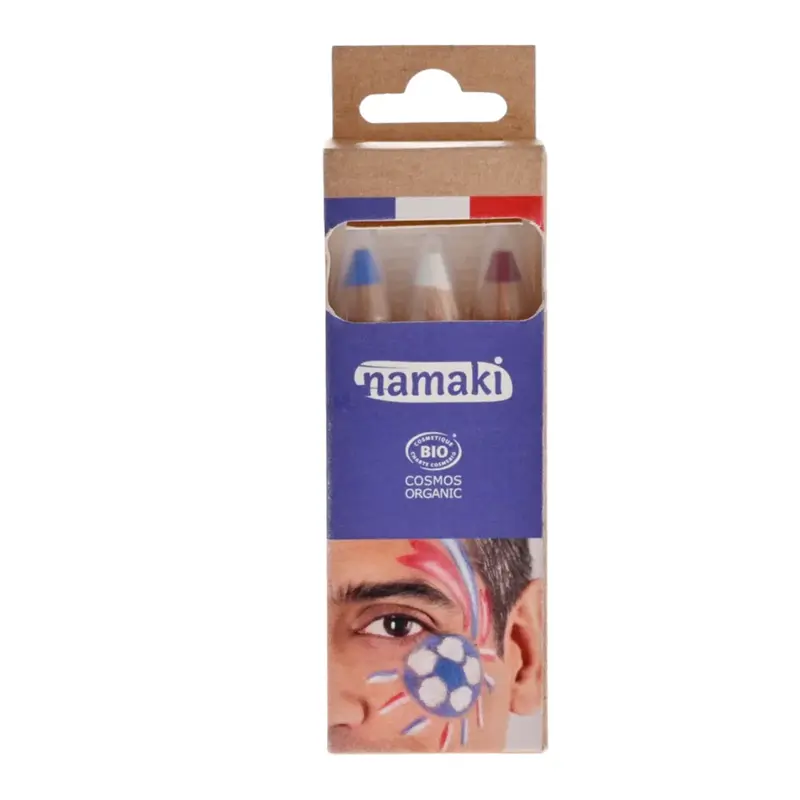 Namaki Support pencil kit, blue-white-red