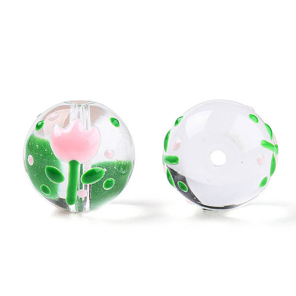 Transparent Handmade Lampwork Beads