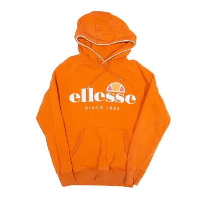 ELLESSE Hoodie Orange Pullover Boys XS