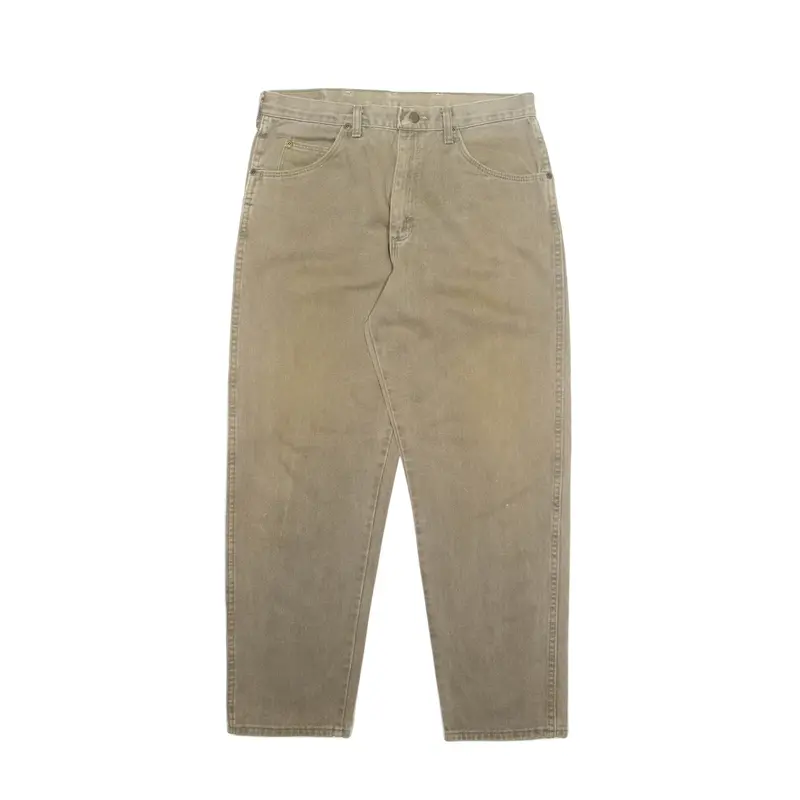 WRANGLER Mens Trousers Beige Regular Tapered W34 L30