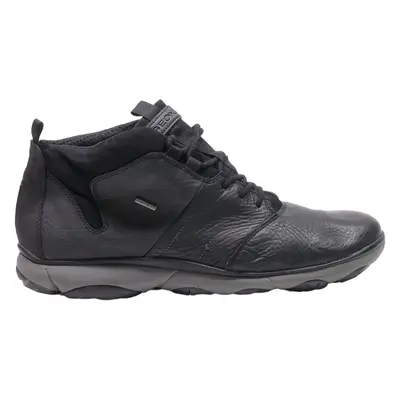 GEOX Ankle Boots Black Synthetic Mens UK 10.5
