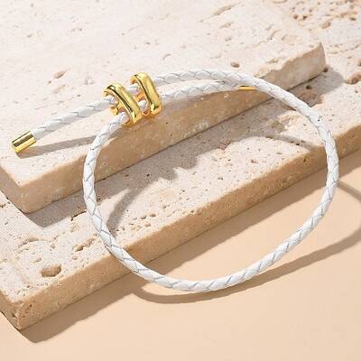 Leather Braided Cord Bracelets