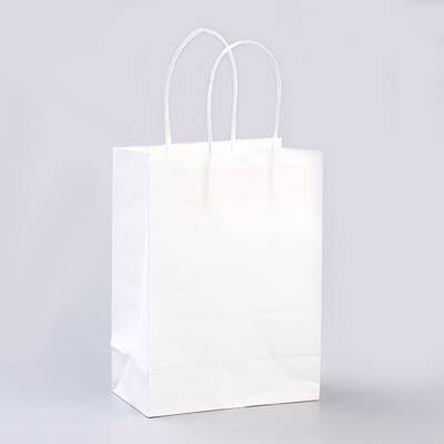 Pure Color Kraft Paper Bags