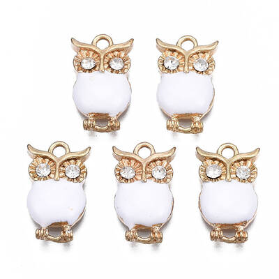 Rack Plating Alloy Enamel Pendants
