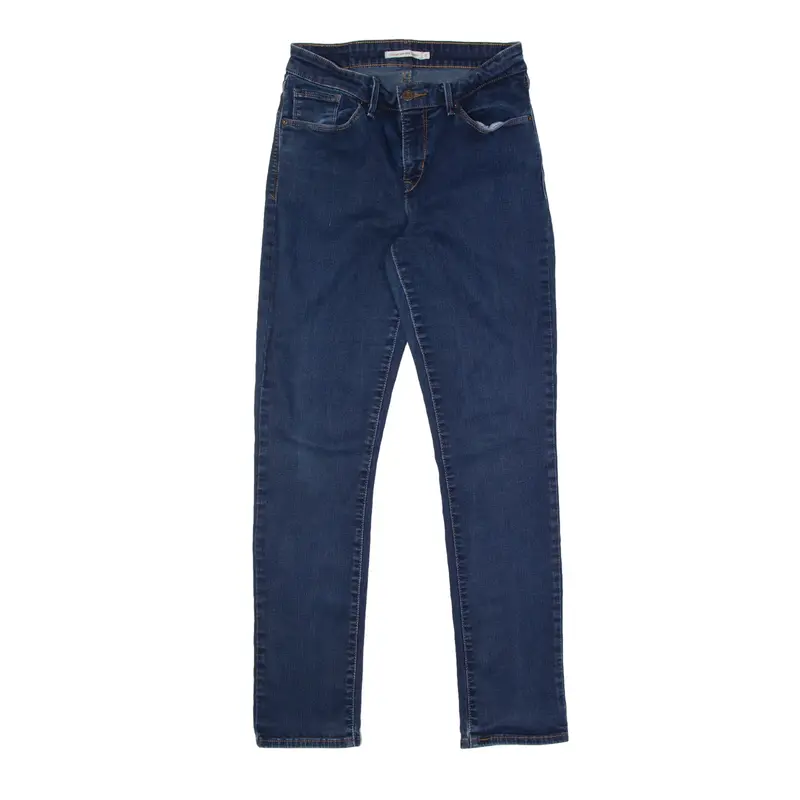 LEVI'S Mid Rise Jeans Blue Denim Classic Skinny Womens W26 L30