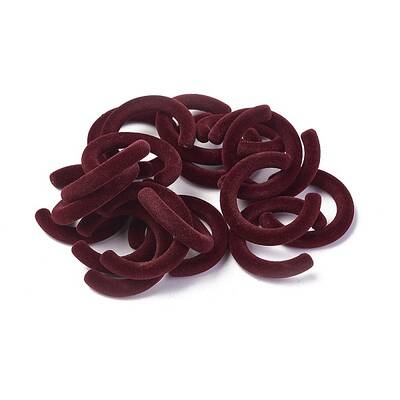 Flocky Acrylic Beads