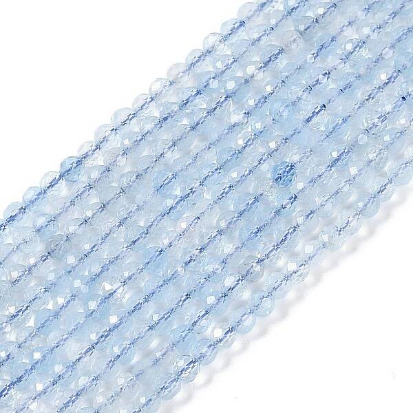 Natural Aquamarine Beads Strands