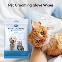 Pet Grooming Glove Wipes - Deodorizing and Cleaning Bathing Wipes for Dogs & Cats, Daily Care and Travel Pet Bathing Gloves, ...