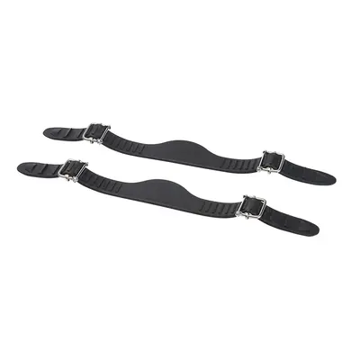 Open Box ScubaPro Rubber Straps Jet Fin HD Black Pair