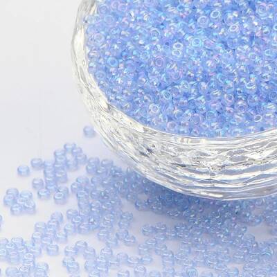 8/0 Grade A Round Glass Seed Beads